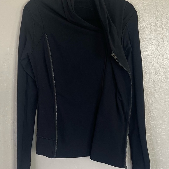 Lululemon Bhakti Zip Up Jacket Black Size 6 - Picture 7 of 11